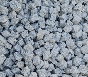 Naturstein Mosaikpflaster Granit 4/6 schlesisch grau - 50 kg