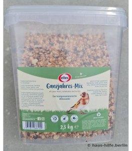 Elles Wildvogelfutter Ganzjahres-Mix 2,5 kg