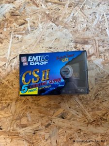 BASF EMTEC CS II 90 Min 5er Pack OVP