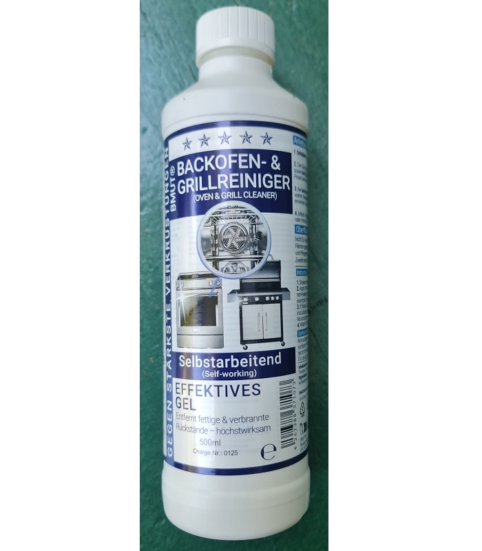 Gel-Reiniger 500 ml Backofenreiniger & Ofenreiniger & Grillreiniger – Extra Stark