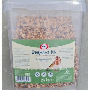 Elles Wildvogelfutter Ganzjahres-Mix 2,5 kg