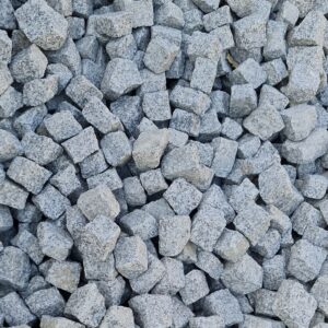 Naturstein Mosaikpflaster Granit 4/6 schlesisch grau - 50 kg