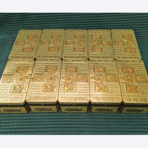 10 x YuGiOh-Blechkästen zur Aufbewahrung - 20x10x7 cm Stabil - NEU