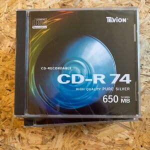 7x Tévion CD-R 650MB 74 Min OVP