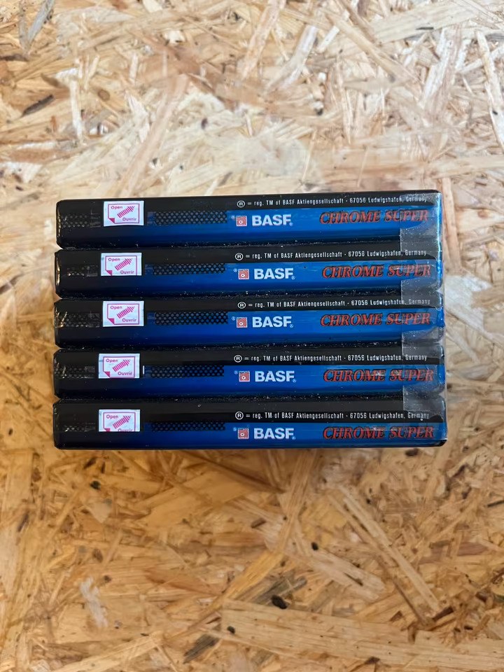 BASF EMTEC CS II 90 Min 5er Pack OVP – Bild 3