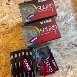 EMTEC Sound I 90 Audiokassetten 10er Pack OVP