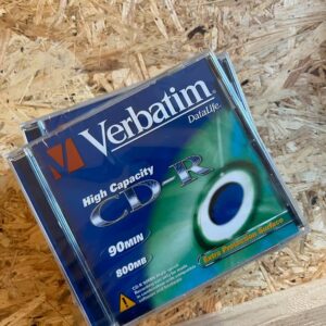 9x Verbatim CD-R 800MB 90 Min OVP
