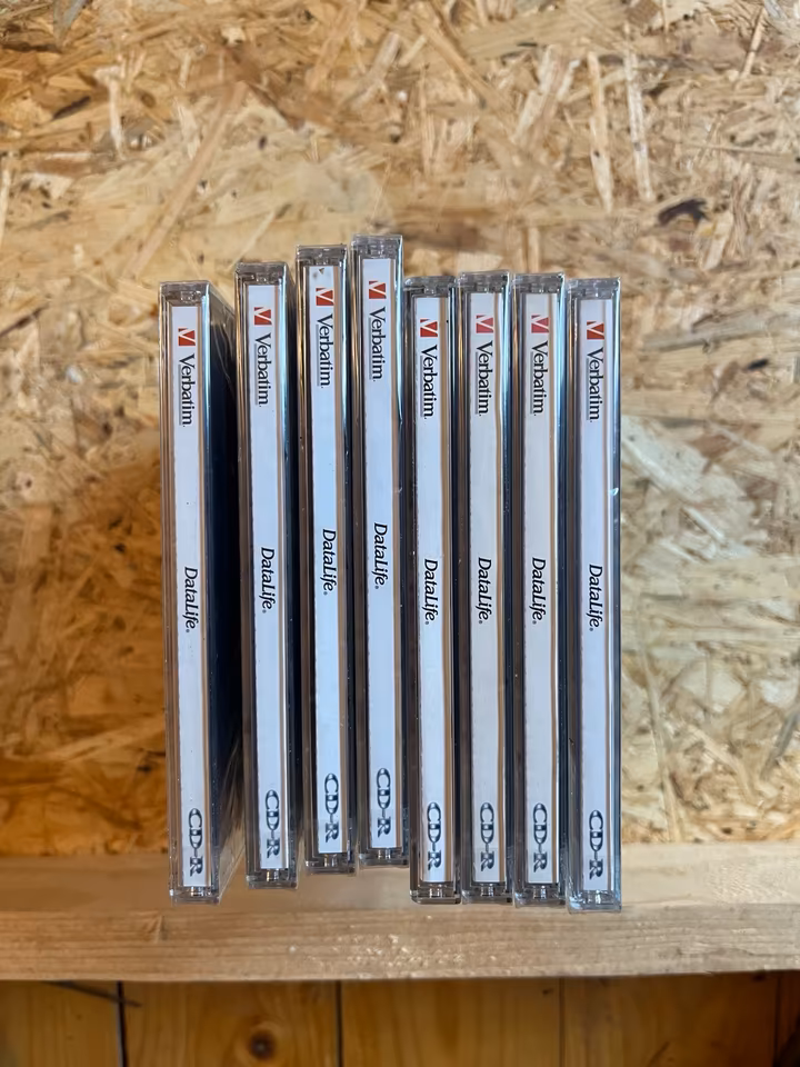 9x Verbatim CD-R 800MB 90 Min OVP – Bild 3