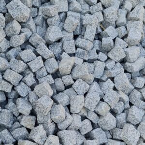 Naturstein Mosaikpflaster Granit 4/6 schlesisch grau - 50 kg